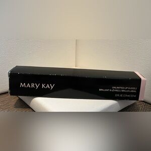 Mary Kay Unlimited Lip Gloss - Elegant Black and Soft Pink